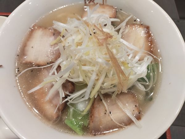 「青唐うま塩ラーメン」@喜多方ラーメン坂内 船橋店の写真