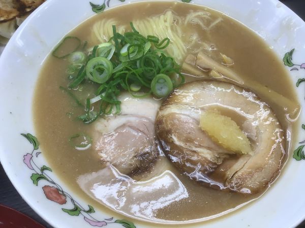 「こってりラーメンセット1129円が250円引き券で879円」@餃子の王将 大須観音店の写真