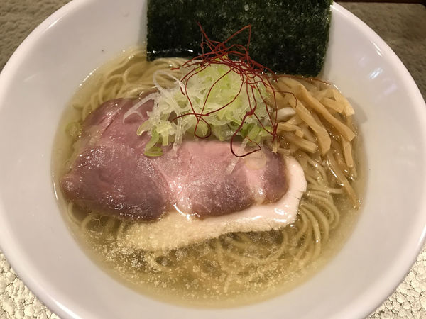 「鶏のこく塩ラーメン」@がふうあんの写真