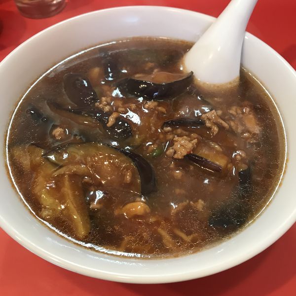 「ナスそば（￥800）」@金門飯店の写真