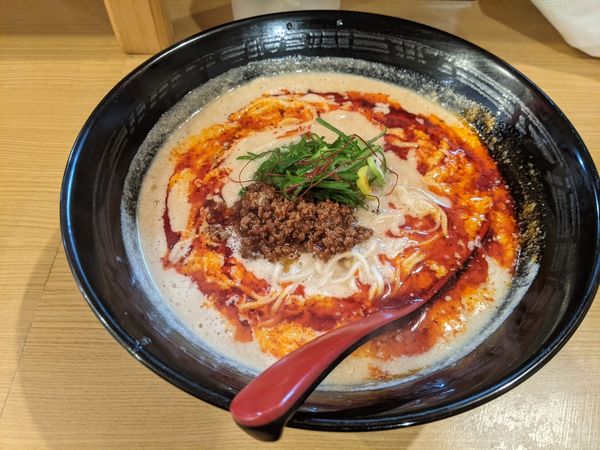 「担々麺汁あり　ランチ850円　2辛」@坦々麺 四川の写真
