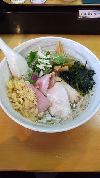「背脂いりこそば」@讃岐ラーメン 香麦の写真
