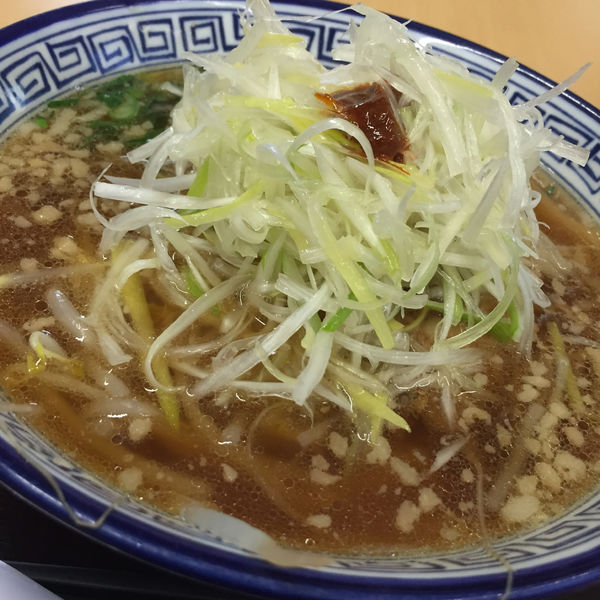 「ねぎラーメン」@シルクウェイにちはら らーめん屋の写真