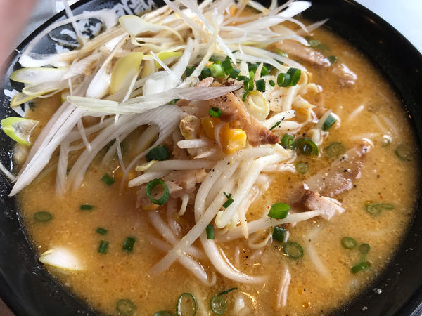 「黄金の味噌ラーメン（シャキネギ）」@らあめん花月嵐 ひたちなか高場店の写真