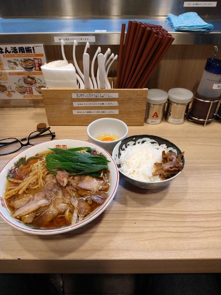 「醤油　800円」@くじら食堂bazar 三鷹店の写真