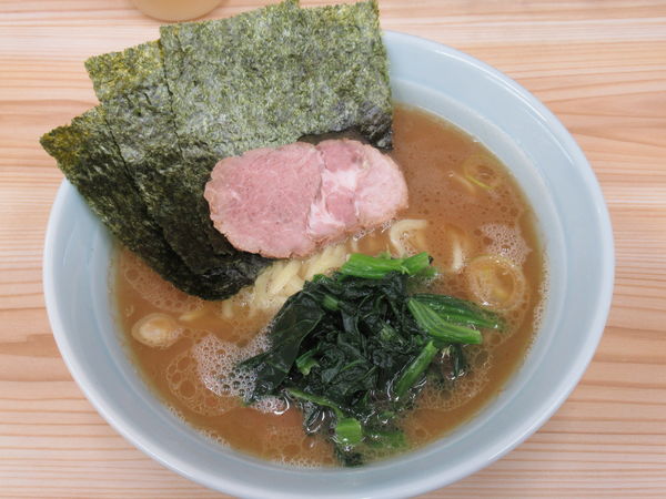 「ラーメン（650円）」@横浜ラーメン 花笠家の写真