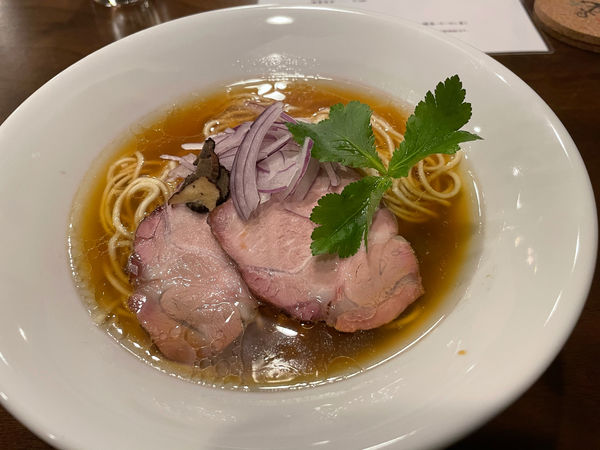 「醤油SOBA850円」@和＆Italian 木村屋の写真