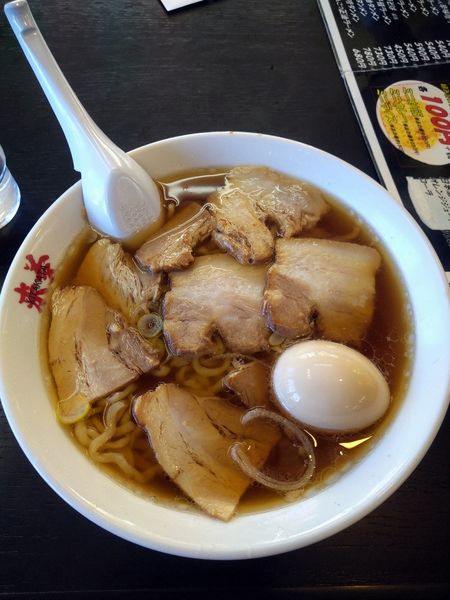 「喜多方チャーシューメン」@喜多方ラーメン 来夢 会津若松駅前店の写真