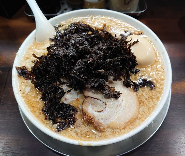 「◯得らーめん(全部のせ)」@らーめん潤 蒲田店の写真