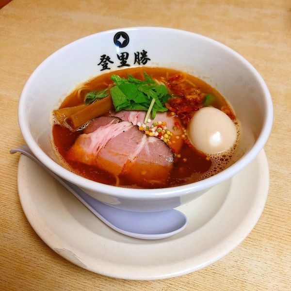 「えび汐らぁ麺」@らぁめん登里勝の写真