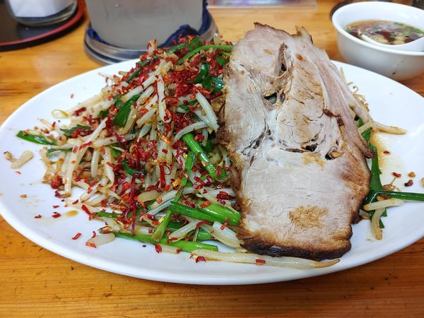 「皿台湾　チャーシュー」@人生餃子の写真