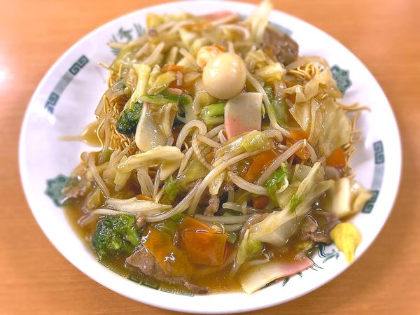 「カタヤキソバ￥630」@日高屋 北松戸店の写真