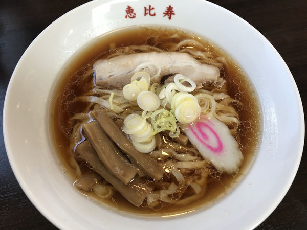 「手打ちラーメン」@恵比寿の写真
