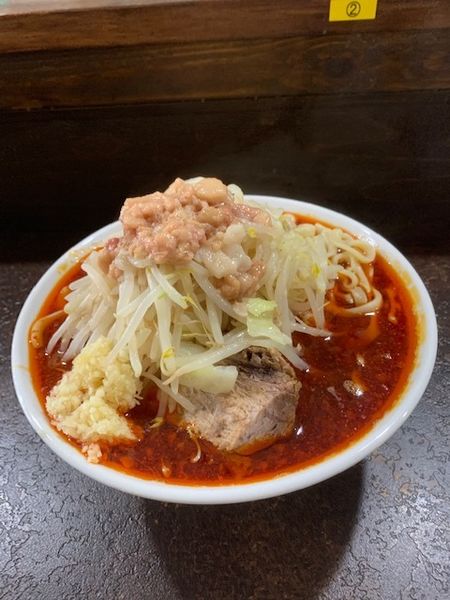 「あかいラーメン 950円」@ぶたけん。の写真
