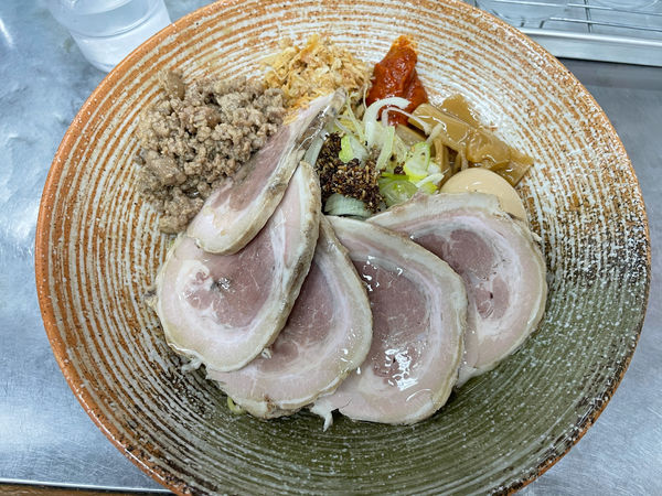 「山椒まぜそば」@覆麺 智の写真