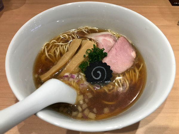 「鯵煮干しそば　800円」@らぁ麺すみ田の写真