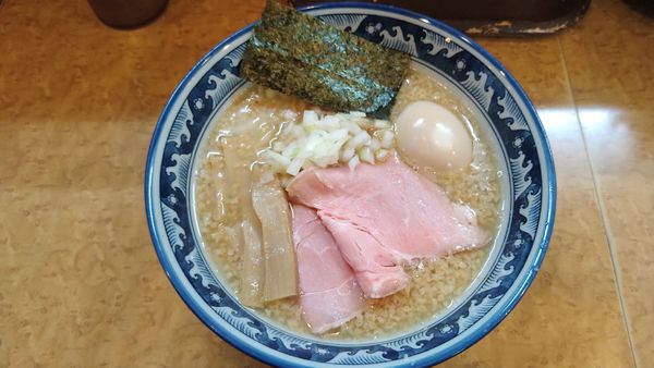 「味玉背脂煮干そば¥950+和え玉¥200-」@中華そば 児ノ木の写真