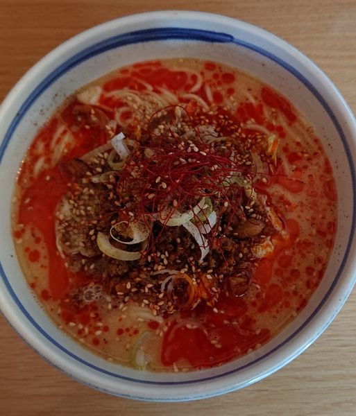 「【冬季限定】味噌担々麺」@らーめん ふくのや 桶川店の写真