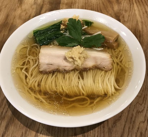 「生姜醤油らーめん白¥850」@あはれの写真