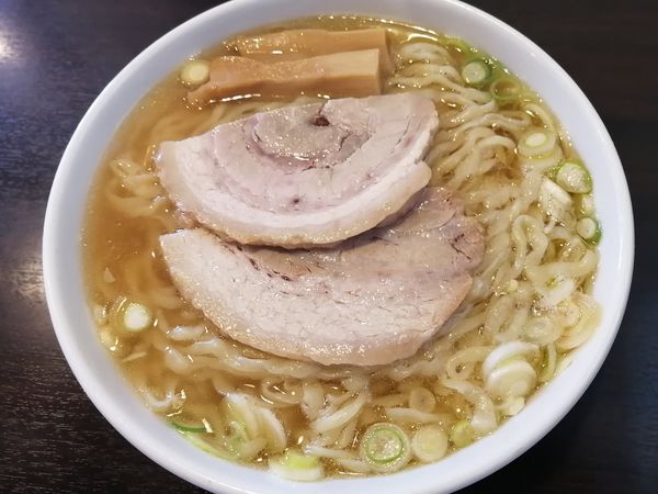 「手もみ中華そば¥710」@つけめん・らーめん活龍 境店の写真