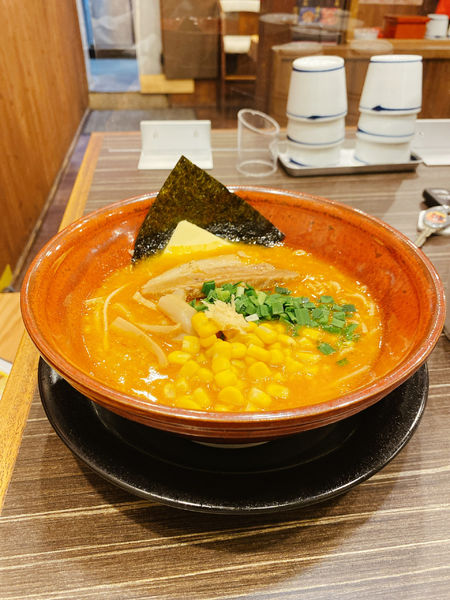 「合わせ味噌ラーメン　バター　コーン」@最強味噌らーめん コージの味噌 山口湯田店の写真