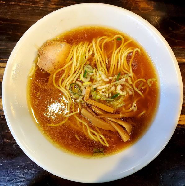 「醤油ラーメン」@行者ラーメン 熱人G麺の写真