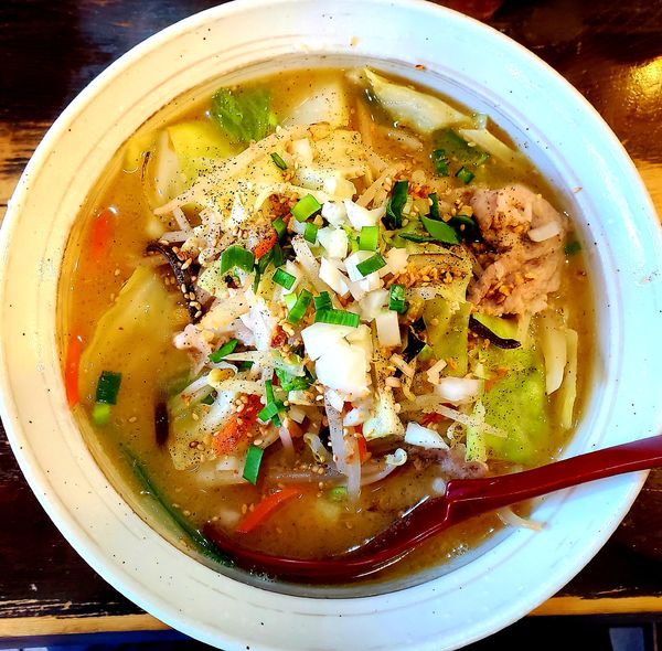 「タンメン」@行者ラーメン 熱人G麺の写真