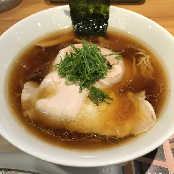 「【期間限定】しょうゆらぁ麺 飯田商店（￥1,100）」@らあめん花月嵐 中延店の写真