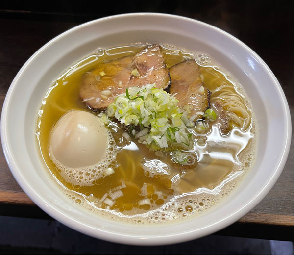 「塩+味玉」@尼龍の写真