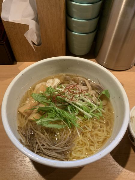 「鶏中華（温）」@肉そば 鶏中華 最上川の写真