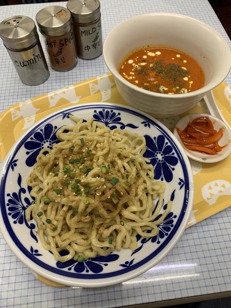 「バターチキンつけ麺 900円 タンドリーチキン増し 200円」@アジアンコンフォート東京の写真