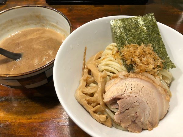 「濃魚つけ麺　醤油」@オリオン食堂の写真