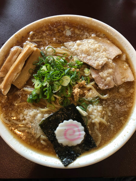 「背脂中華そば」@中華そば ふくもりの写真