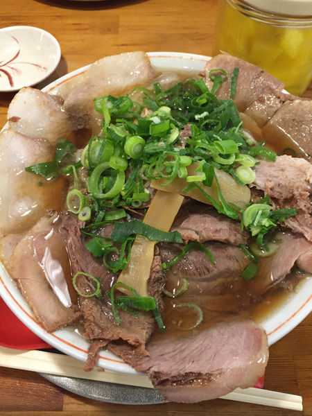 「醤油チャーシュー麺」@神戸ラーメン 第一旭 三宮西店の写真