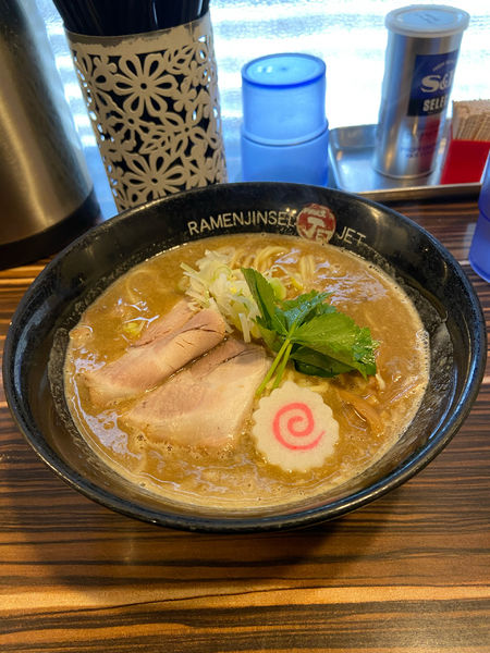 「鶏煮込みそば」@ラーメン人生 JET 福島本店の写真