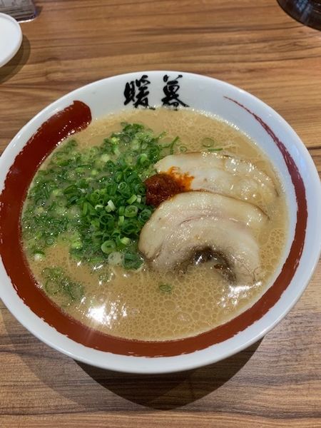 「ラーメン 780円　半替玉 100円」@ラーメン暖暮 恵比寿南店の写真