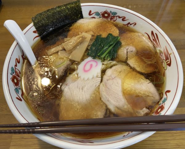 「チャーシューメン　大盛り」@中華そば れもんの写真