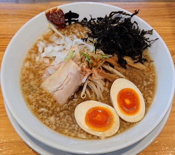 「味噌チャチャ!!ラーメン【期間限定】」@ニボチャチャ！！ラーメン あらき軒の写真