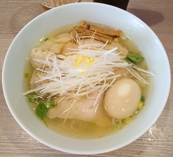 「特製塩そば」@中華そば 和渦 TOKYOの写真