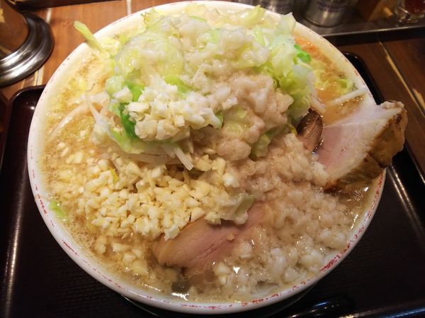 「【期間限定】味噌幡二郎＋背脂まし　880＋100円」@麺屋 幡 弘前店の写真