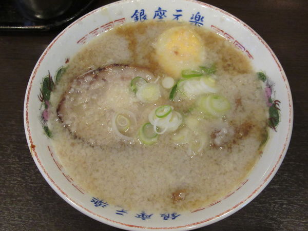 「元らーめん（720円）」@銀座元楽の写真