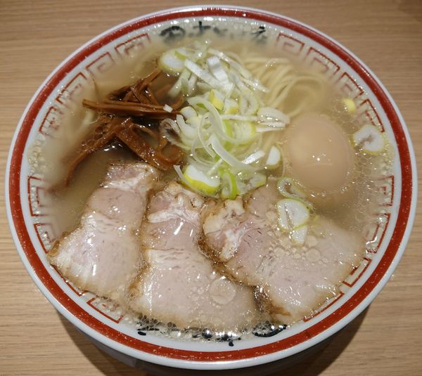 「中華そば(玉子入り)」@田中そば店 九段下店の写真