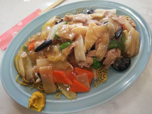 「五目焼きそば　※やわらかい麺　（大盛り）」@楡林の写真