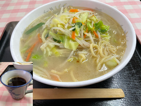 「タンメン700円」@大興飯店の写真