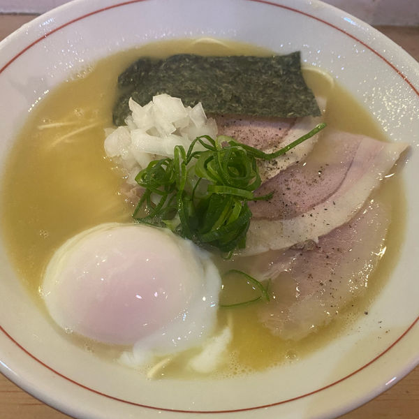 「濃厚鷄そば（塩）＋温玉」@麺 Collekiyo'の写真