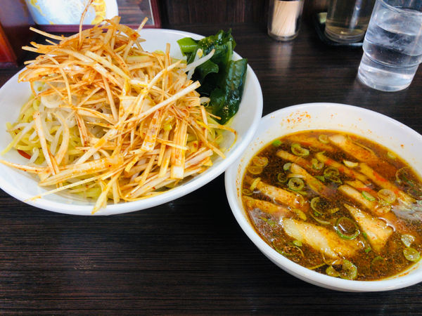 「ネギつけ麺」@ラーメンはやとの写真