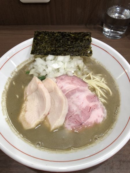 「煮干ソバ780円➕和え玉ハーフ220円」@Noodle&Spice curry 今日の1番の写真