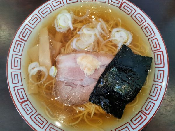 「塩中華そば」@本格中華そば えるもの写真