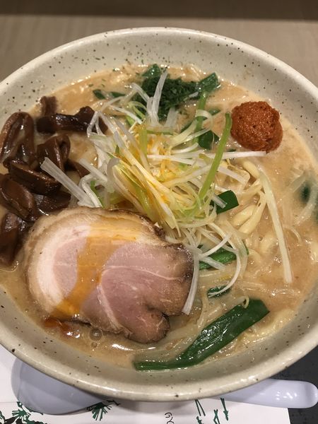 「辛バリ味噌らーめん」@つじ田 味噌の章 東京駅店の写真