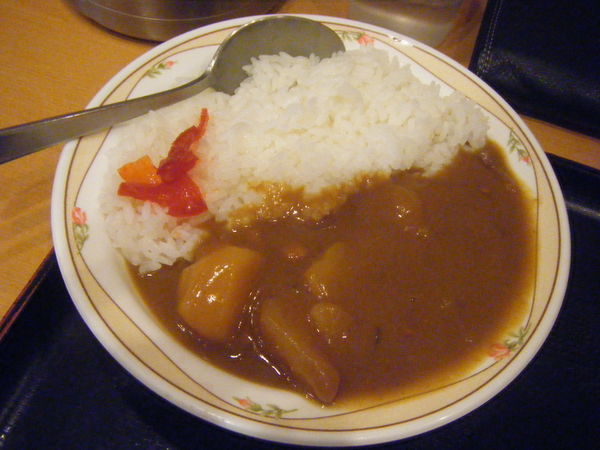 「ミニカレー」@かのや 新橋駅構内店の写真